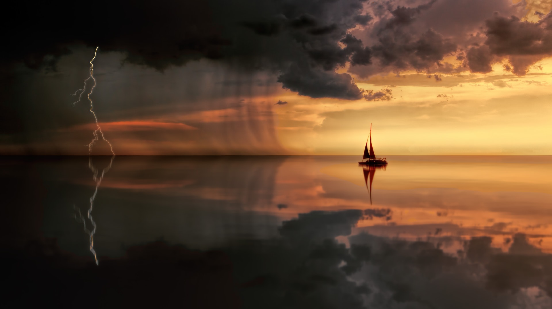 Out Of The Storm Into The Harbour